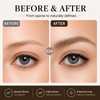 Eyebrow Pencil for Women, Dual-Ended Microblading Eyebrow Pen with 2-Fork