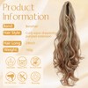 Benehair Ponytail Extensions 24 Inch Long Curly Wavy Drawstring Ponytail