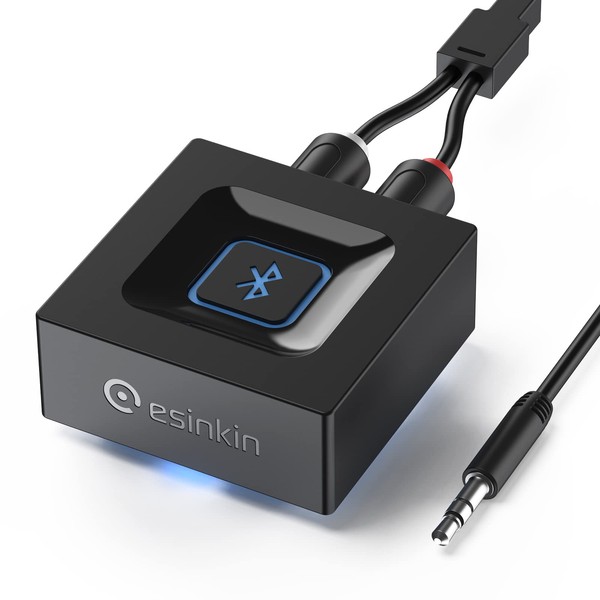 esinkin Wireless Audio Receiver for Music Streaming Sound System Works