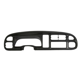 YUOQDKE for Dodge for Ram 1500 1998-2001 for Ram 2500/3500 1998-2002 for Ram 3500 Van 1998 Instrument Panel Gauge Surround Bezel Plastic Front Black Textured 5EU11DX9AB GNT56214850