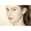 LES POULETTES BIJOUX - Sterling Silver Earrings Sodalite Pearls, Sterling