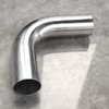 OSIDU 90 Degree Aluminum Elbow Tube 2.25" (57mm) OD, Aluminium