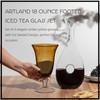 Artland 18oz Footed Iced Tea Glass, Set of 4 |