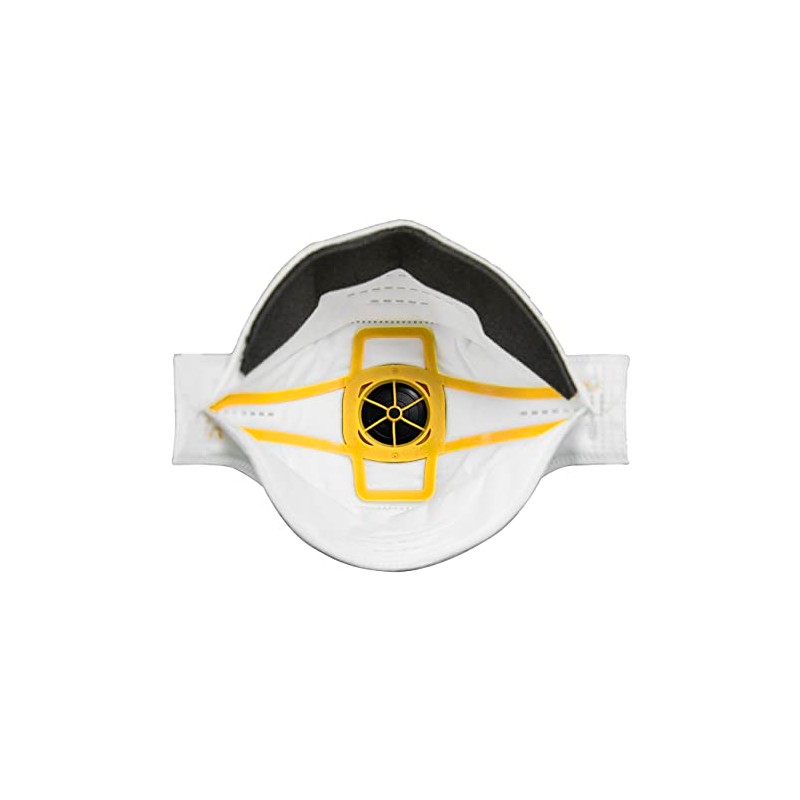 JSP Springfit 425mL FFP2 Disposable Dustmask with Typhoon Valve,medium/Large (BGA172-202-N00)