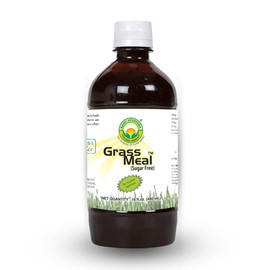 Basic Ayurveda Wheat Grass Meal Juice with No Added Sugar | Organic Herbal Drink for Immune Support | Purifying & Natural | Sugar Free | 16.23 Fl Oz (480ml)