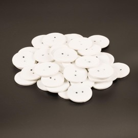 Shelver Coated Lead Penny Weights, Curtain Weights (50 x 21.5g / 32mm)