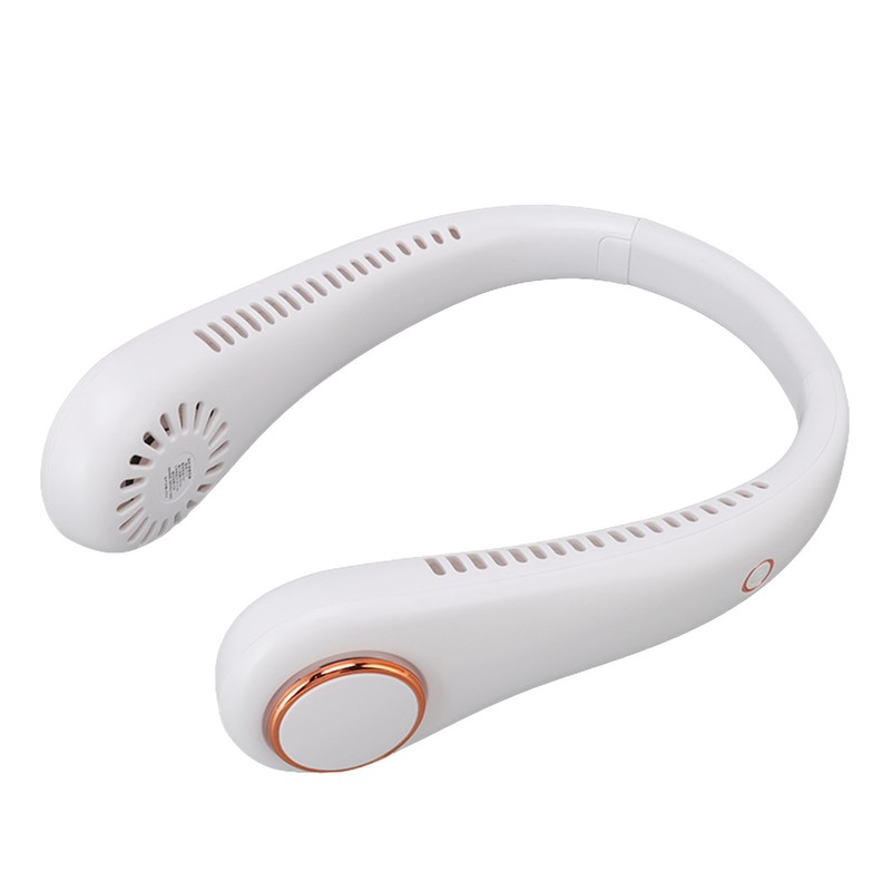 Hanging Neck Fan 3 Speed Bladeless Rechargeable Comfortable Portable Neck