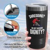 Snowboarding Black Edition Viking Tumbler 20oz - Shredding - Ski