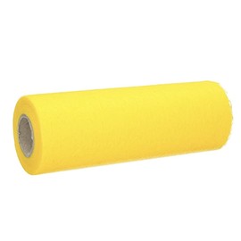 AmaCasa Fleece Table Runner Flower Fleece Wedding Communion 17.5 cm / 25 m Roll