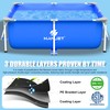 Hanjet 3.6 Foot x 13.8 Inch Kids Small Deep Pool