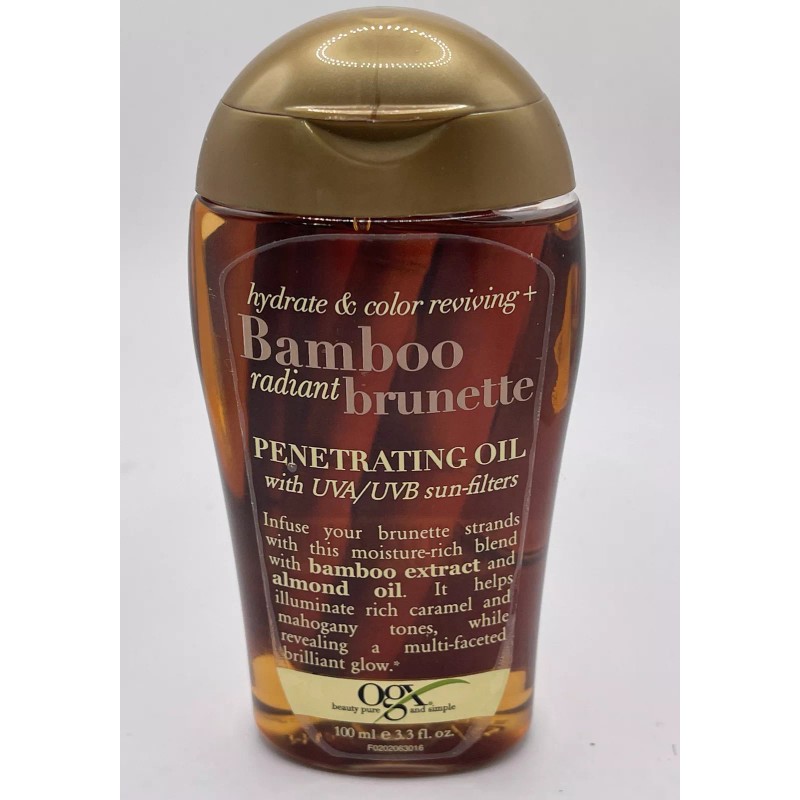 OGX Hydrate & Tone Reviving + Bamboo Radiant Brunette Penetrating