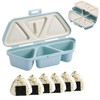 GLECTG 6 in 1 Onigiri Mold, Triangle Sushi Mold for
