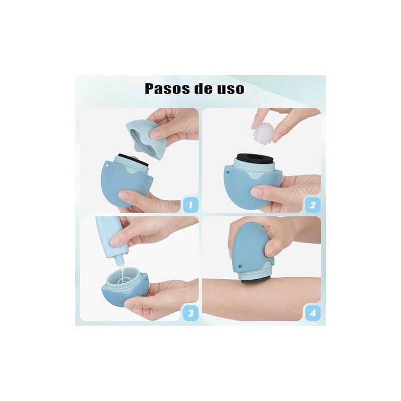 Aplicador De Protector Solar Para Niños,Aplicador De Bloqueador Solar Adultos,Botellas