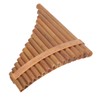 Musical Professional Panpipe Pan Flute 15 Pipes G Key Musical