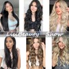 22Inch Long Straight Wavy Hair Extension 7Pcs/Set 16 Clips High