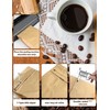 100 PCS Coffee Bags with Valve, (16 oz, 1 lb)