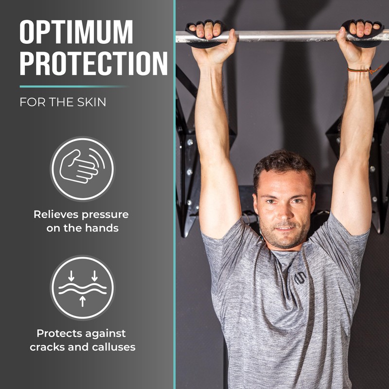 PULLUP & DIP - Grip Pads Strength Training & Calisthenics
