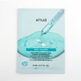 Anua PDRN Hyaluronic Acid Capsule 100 Serum Mask 10 sheets 1 -R / 아누아 피디알엔 히알루론산 캡슐 100 세럼 마스크 10매 1개 -R
