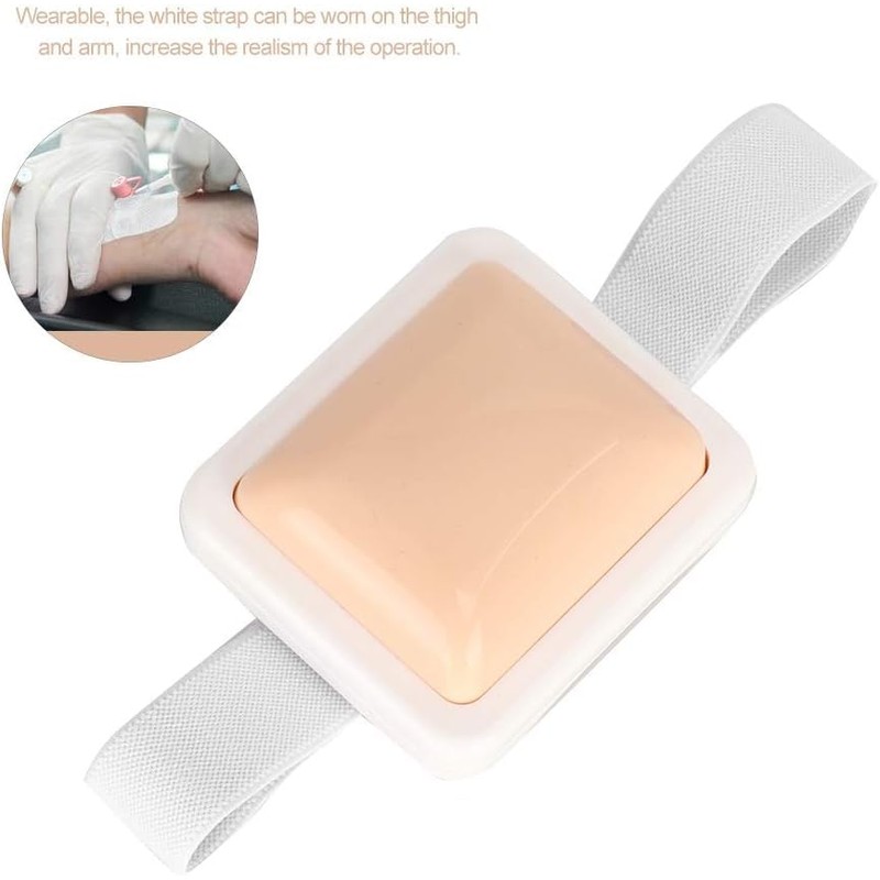 Injection Training Pad, Simulation Human Skin Injection Model, Intramuscular Injection