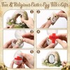 12 Sets Christian Easter Basket Stuffers Resurrection Bulk Easter Eggs