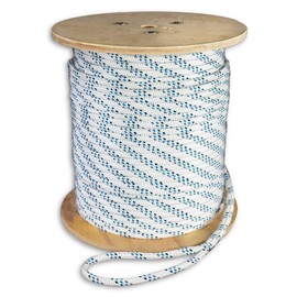 Premium Polyester Double Braid Cable Pulling Rope | Made in USA | Highest Strength | 3/8 inch x 300 feet