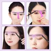 nalaina Eyebrow Template, Eyebrow Stencil (Set of 8) Eyebrow Plate,