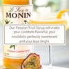 Monin - Passion Fruit Syrup, Sweet Tropical Flavors, Great for