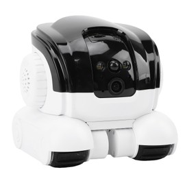 Zopsc Robot Pet Camera on Wheels, Smart Security Cam with Remote Interaction, Automatic Pet Tracking, Motion Detection, Movable Robot Camera with APP for Home Office