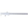 Wisoqu Caliper 0-200mm Parallel Caliper Stainless Steel Caliper Marking Gauge