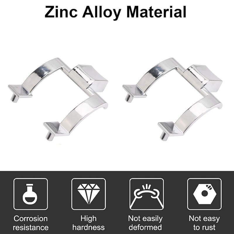 INCREWAY Towel Bar Brackets Set, Shower Door Zinc Alloy Handle