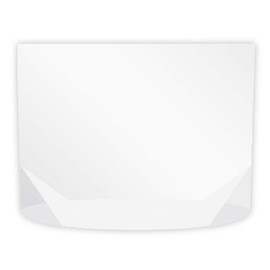 Heads Co., Ltd. Plain Bottom Gusset Bag-1 (100 Sheets), Clear, W 9.1 x H 6.7 x D 3.1 inches (230 x 170 x 80 mm), M-OSW1, Pack of 100