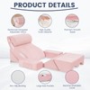 WSOFRALC 7PCS Orthopedic Bed Wedge Pillow Set for Sleeping