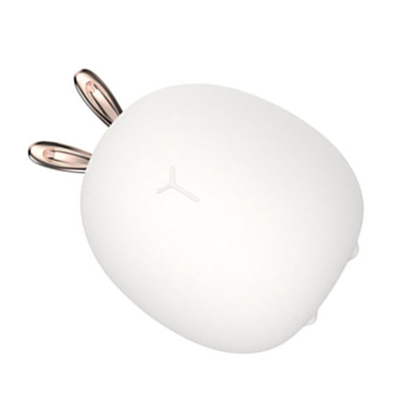 Silicone Night Light USB Rechargeable LED Light Source Cute Rabbit