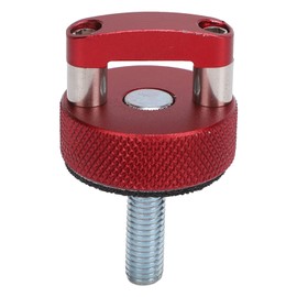 Quick Removal Fastener Thumb Screw, D Ring Integrated Steel Billet Aluminum for Bronco 2dr 4dr 2021 Onwards, with Convenient Design (Red)