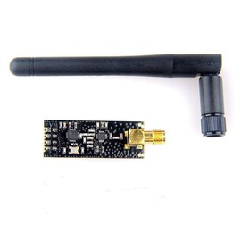 Hailege 2pcs NRF24L01+PA+LNA Wireless Transceiver RF Transceiver Module with SMA Antenna 2.4G 1100m Compatible