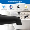 Tub Diverter Spout Slip-On - Reach Wall Front Mount Tub