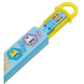 Skater ABS2AM Children's Chopsticks & Chopsticks Case Set, Plarail, 2019 Design, Made in Japan