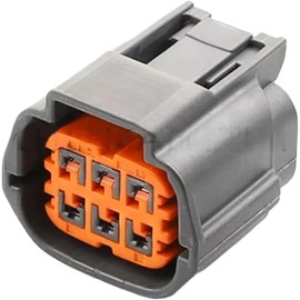 SSXLSMYXGS Conector Hembra Impermeable de 6 Pines for T30 (6189-0766 y 6189-1102) SSXLSMYXGS(Grey,20 Sets)