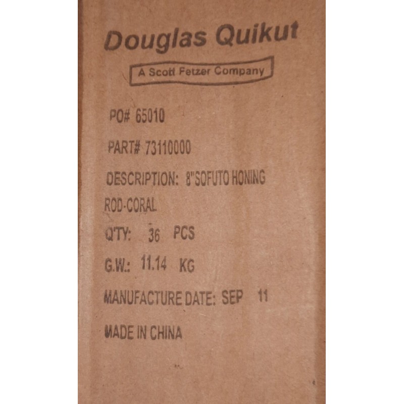 Douglas Quikut 8" Sofuto Honing Rod - Stainless Steel -