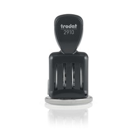 Trodat 2910P03B4 Date Stamp"Eingegangen/Erledigt 54x24 mm