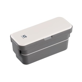 Asbel Lantus WS-T800C Lunch Box Width 8.4 x Depth 3.4 x Height 3.7 inches (21.3 x 8.6 x 9.4 cm) with Bag, White