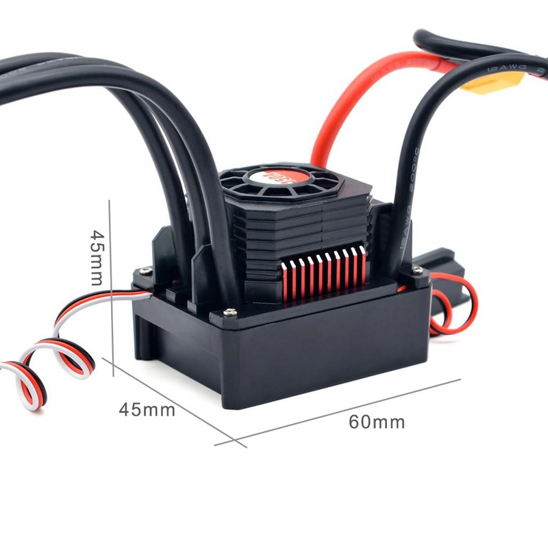 150A ESC with BEC 3-6S XT60 Plug Lipo Waterproof Brushless