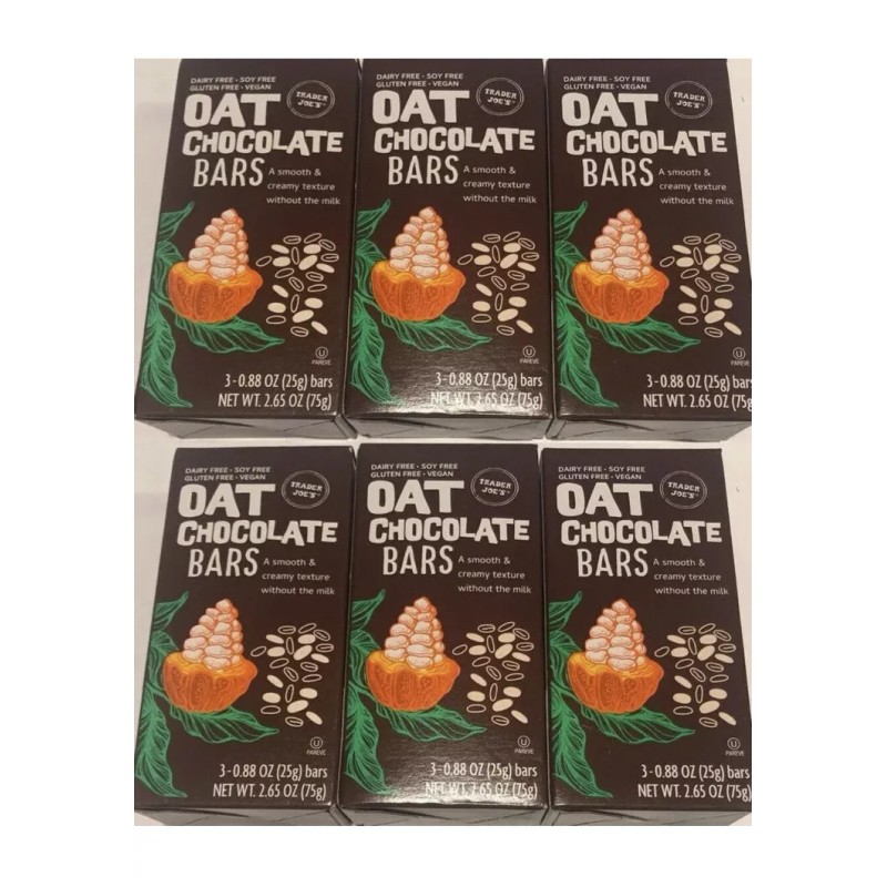 Trader Joe's 6 Lot - New Trader Joe’s Oat Chocolate