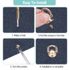 Pack of 20 Brass Stud Rivets D, 12 mm Rivets