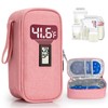 WIBOND Breast Milk Cooler Travel Bag, Real-Time Temperature Display, Holds