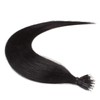 hair2heart Premium Nanoring Extensions Real Hair Straight 25 Strands 0.8