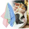 DECHOUS 12pcs Soft Water Absorbing Guinea Pig Cage Liners Blankets