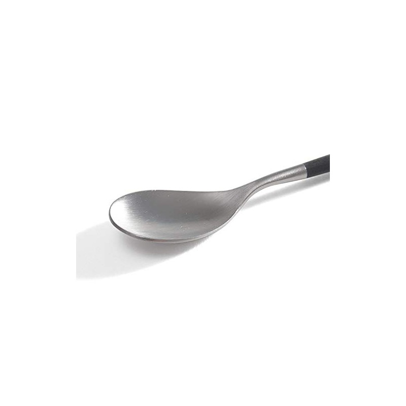 Cutipol MI11 MIO Black Silver Teaspoon