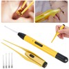Rechargeable LED Luminous Earpick Ear Tweezers Portable Earwax Removal Cleaning