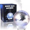 SCANDINORDICA Disco Diffuser Ball Rotating -Essential Oil Diffuser with Whispe